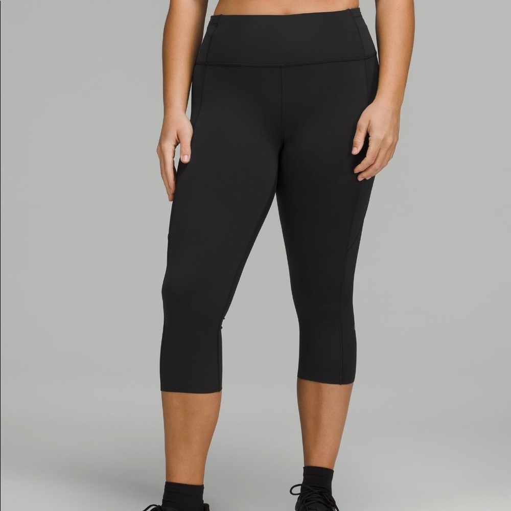 Lululemon Fast and Free High-Rise Crop 19”